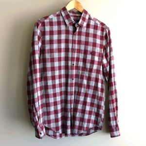 Topman Plaid Button Up Shirt